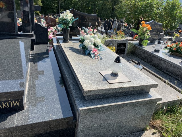 Grób Zbigniew Łapa