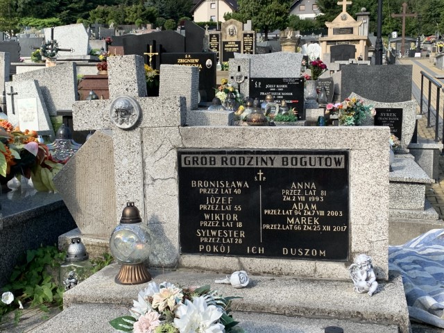 Marek Boguta Myślenice - Grobonet - Wyszukiwarka osób pochowanych