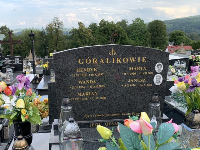 Władysław Góralik 1887 Myślenice - Grobonet - Wyszukiwarka osób pochowanych