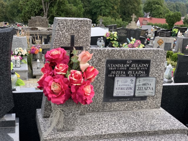 Józefa Żelazna 1911 Myślenice - Grobonet - Wyszukiwarka osób pochowanych