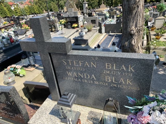 Stefan Blak 1923 Myślenice - Grobonet - Wyszukiwarka osób pochowanych
