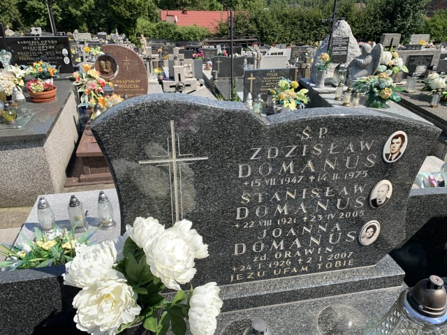 Zdzisław Domanus 1947 Myślenice - Grobonet - Wyszukiwarka osób pochowanych