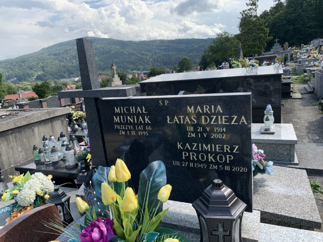 Maria Łatas Dzieża 1914 Myślenice - Grobonet - Wyszukiwarka osób pochowanych