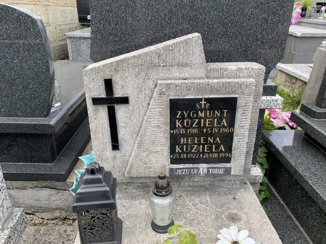 Helena Kuziela 1922 Myślenice - Grobonet - Wyszukiwarka osób pochowanych
