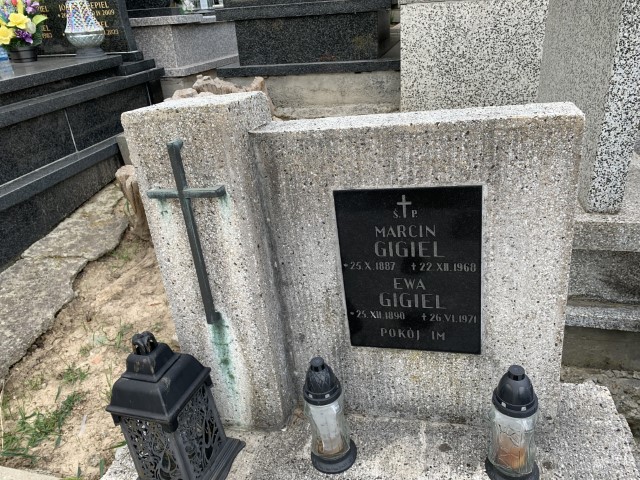 Ewa Gigiel 1890 Myślenice - Grobonet - Wyszukiwarka osób pochowanych