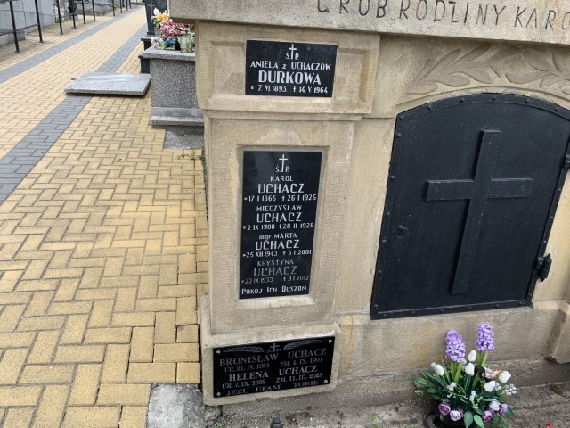 Marta Uchacz 1943 Myślenice - Grobonet - Wyszukiwarka osób pochowanych