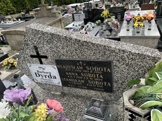 Barbara Dyrda 1953 Myślenice - Grobonet - Wyszukiwarka osób pochowanych