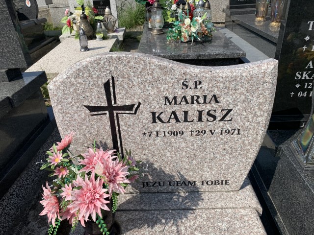 Maria Kalisz 1909 Myślenice - Grobonet - Wyszukiwarka osób pochowanych