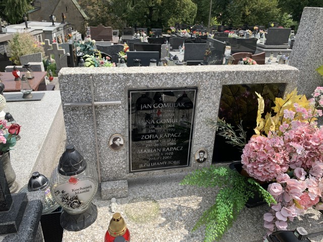 Marian Rapacz 1926 Myślenice - Grobonet - Wyszukiwarka osób pochowanych