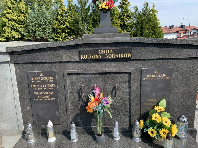 Aniela Górnik 1918 Myślenice - Grobonet - Wyszukiwarka osób pochowanych