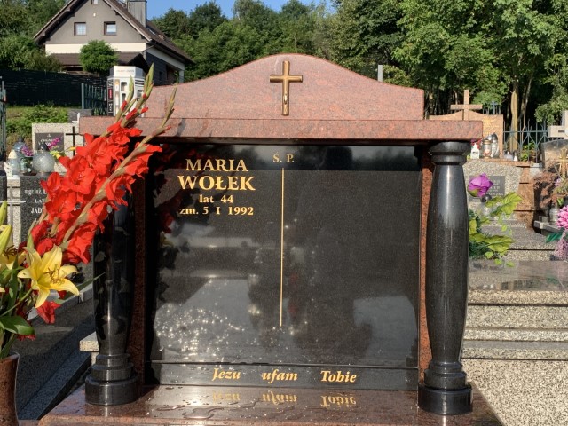 Maria Wołek Myślenice - Grobonet - Wyszukiwarka osób pochowanych