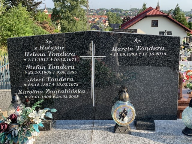 Józef Tondera 1897 Myślenice - Grobonet - Wyszukiwarka osób pochowanych