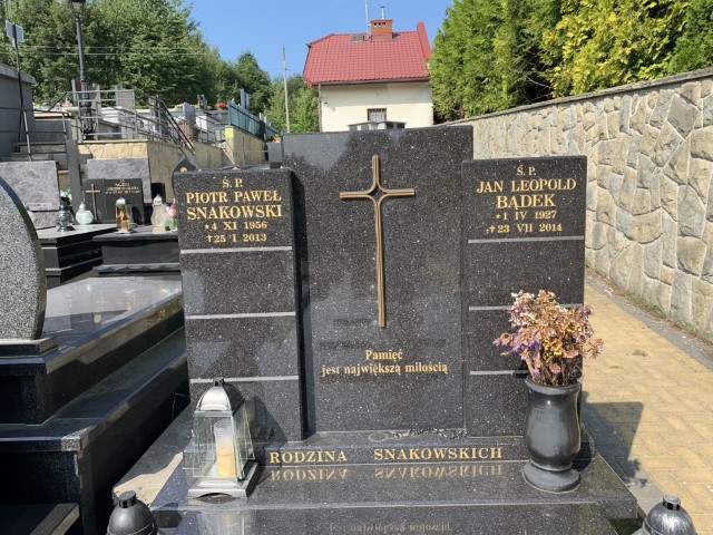 Jan Leopold Bądek 1927 Myślenice - Grobonet - Wyszukiwarka osób pochowanych